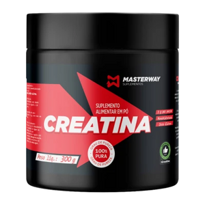Creatina Monohidratada 300g - Masterway Suplementos
