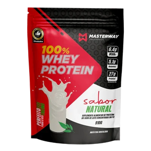 Whey Protein Concentrado 910g - Masterway Suplementos